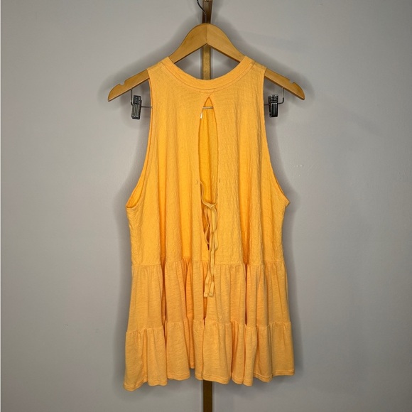 Free People Ruffled Tank Top - Picture 3 of 4